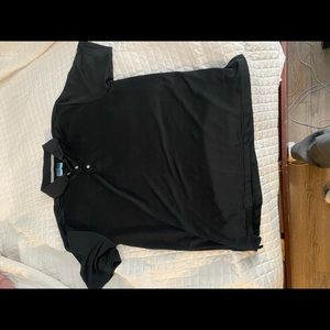 Men’s Meduim Golf Polo-Black